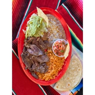 #5 Carne Asada Plate
