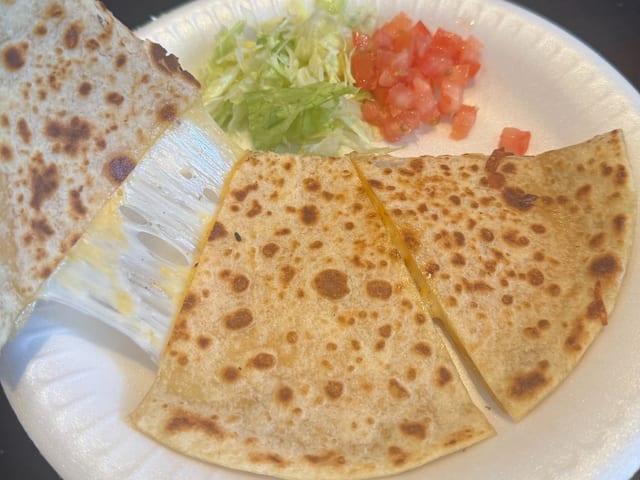 Mini Quesadilla.