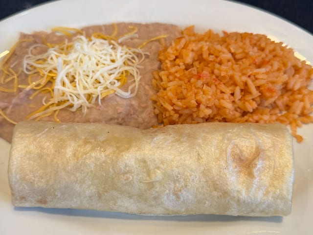 Bean & Cheese Burrito (Kids).