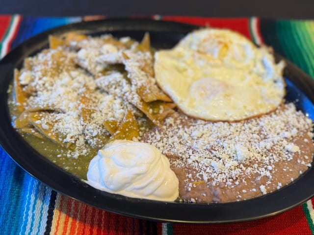 Chilaquiles.