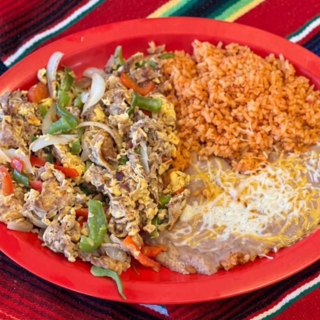 #11 Machaca Plate.